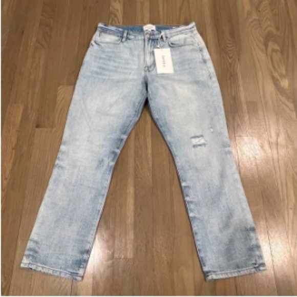 NWT Frame LE High Straight Jeans - Size 28